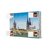 artboxONE Adventskalender mit Pralinen von Ferrero Kölner Dom und Groß St. Martin Adventskalender Städte/Kö