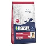 Bozita Original A ausgewogenes, komplettes Trockenfutter für Hunde aus Schweden mit viel frischem Huhn und angereichert mit natürlichen Ballaststoffen Vorteilspack: 2 x 12 kg