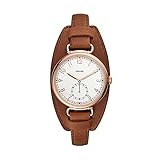 Fossil - Josey Analoge Quarzuhr mit braunem Lederarmband für Damen ES4883