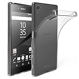 Verco Handyhülle für Sony M4 Aqua Case, Handy Cover für Sony Xperia M4 Aqua Hülle Transparent Dünn Klar Silikon, durchsichtig