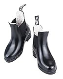 HKM by Reiterladen24 - Winter Jodhpur Reitstiefeletten mit Teddyfutter schwarz 44 Soft/w