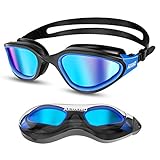 Aegend Polarisierte Schwimmbrille, blendfrei, beschlagfrei, für Erwachsene und Jug