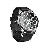 1,32-Zoll-Smartwatch mit vollem Touchscreen, wasserdichter Aktivitäts-Tracker-Schrittzähler, geeignet für Android- und IOS-Sy