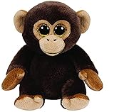 TY 90224 Bananas Monkey 90224-Bananas-AFFE mit Glitzeraugen, schw