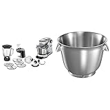 Bosch MUM9DT5S41 Optimum Küchenmaschine, Edelstahl, 5.5 liters, silber & MUZ9ER1 Zubehör für Kü