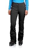 Maier Sports Damen Marie Slimfit Softshell-Skihose Schwarz (black) 50