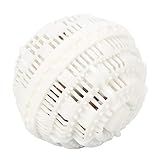 01 02 015 Waschmaschinenbälle, Wäschebälle verhindern statische Elektrizität mit Keramikpartikeln für den Heimgebrauch für saubere Kleidung(Weiß)