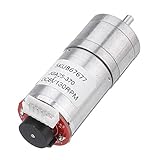 Pangocho Jinchao-Gleichspannungs Motor 1 stücke Micro-Getriebe-Reduktionsmotor mit Codierer-Drehzahl-Retucer-Metallmechanismus D-förmig Doppelachsen, Speed(RPM) : 35RPM