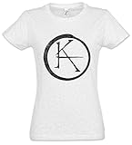 Urban Backwoods Ka Logo Damen T-Shirt Grau Größe S