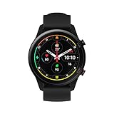 Xiaomi Mi Watch Smartwatch (1,39' AMOLED-HD-Display; Messung und Überwachung Blutsauerstoffgehalt, Herzfrequenz, Stresslevel, Schlafzyklus; GPS; 17 Sportmodi; 5 ATM; 16 Tage Batterielaufzeit) Schw