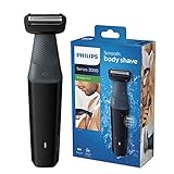 Philips Serie 3000 Duschfester Körperpfleger mit Skin Comfort Sy