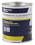 Avenarius Agro Bitumen-Dicht Isolieranstrich Bitumenanstrich für Keller Dach uvm (1 Liter)