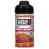 Weber Smokey Mesquite Gewürz 171 g (1 Packung), MNG-frei, glutenfrei, für Gemüse, Geflügel, Burger und Steak