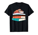 Lesen Tshirt Buch Bibliothek Literatur T-S