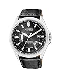 Citizen Herren Analog Quarz Uhr mit Leder Armband CB0010-02E