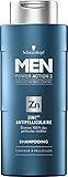 Schwarzkopf Herren Shampoo Zink Antipellikular 250 ml – 3er Pack (3 x 250 ml)