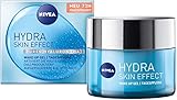 NIVEA Hydra Skin Effect Wake-up Gel (50 ml), Tagespflege für aufgepolsterte & glatte Haut, erfrischende Tagescreme mit purem Hyaluron [HA] für 72h Feuchtigk