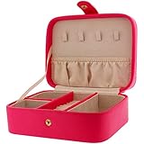 Mele & Co Schmuckkästchen Rosanne Schmuckkoffer Schmuck Funky Pink