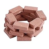 liuchenmaoyi Spielzeug für den Blumengartenbau 50 stücke Diorama dekorative DIY Gebäude Miniatur Modellierung Tragbare Durable Kinder Landschaft Landschaft Simulation Ziegelstein Sandtisch D