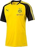 Puma Borussia Dortmund BVB Kurzarm-Trainingsshirt 2017/2018 gelb Cyber Yellow-Puma Black, XS