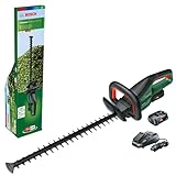 Bosch Home and Garden 0600849K01 Bosch Heckenschere UniversalHedgeCut 18V-50 (1 Akku 2,5 Ah, 18-Volt-System, Messerlänge 50 cm, im Karton)