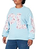 Replay Damen W3581 Sweatshirt, 578 Sky Azure, M