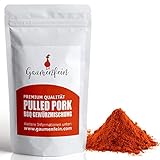 GAUMENFEIN® Pulled Pork Rub - BBQ Grill Gewürzmischung - 250g - natürliche Premium Q