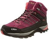 CMP Unisex Rigel MID WMN Trekking Shoe WP, Magenta-Antracite, 44 EU
