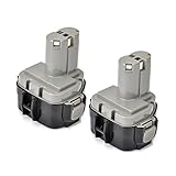 2 Stück 1220 Akku für Makita 12V 3000mAh NI-MH Ersatzakku Werkzeugakku für Makita 1233 1222 1220 1234 1235 1235B 1235F PA12 192696-2 192698-8 192698-A 193138-9 193157-5