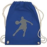 Shirtracer Basketball - Basketballspieler - Unisize - Royalblau - basketball trikot kinder - WM110 - Turnbeutel und Stoffbeutel aus Baumw