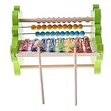 Perfeclan Xylophon 8 Töne Holz Kuhform Handschlag Klavier für Pädagogisches Baby Spielzeug