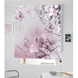 Iroa Digital-Deko-Rollo 3D-010 transparent oder Screen! (60 x 100, lichtdurchlässiger Stoff)