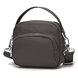 Wind Took Damen Umhängetasche Klein Mini Bag Sling Tasche Handtasche Handy Schultertasche für Reisen Sports Shopping, 16.5x14.5x8.5 G