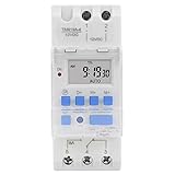 Wöchentlicher Timer-Schalter 12 V DC 16 A LCD-Anzeige Programmierbares digitales Timer-S