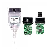 YUKE Mini VCI V16.00.017 FTDI FT232RL FT232RQ MINI-VCI J2534 passend für Toyota TIS Techstream OBD2 Interface Fahrzeug Diagnosekabel (Farbe: FT232RQ)