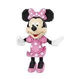 QSSQ Minnie Mouse Diamond Building Blocks Micro 3D-Modell Disney Mickey Mouse Mini Bricks Figuren Für Kindergeburtstagsspielzeug, 2350PCS