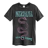 Amplified Shirt Nirvana - Serve The Serpense Charcoal L