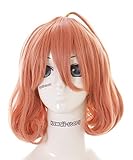 PL-308 Mirai Kuriyama Kyoukai no Kanata orange kurz Haar Harajuku Pastel Cosplay Perücke Wig Anime Mang