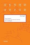 Einführung in die indischen Schriften / Einführung in die indischen Schriften. Teil 1: Devanag