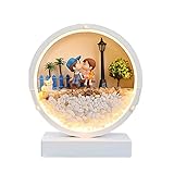 NC Kinder-Schreibtischlampe, LED-Schlafzimmer-Kreis-Tischlampe, Dekorations-Leselampe, einzigartiges, Zuhause Schlafzimmer Dekoration Weihnachtsschmuck