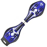 EYLIFE Waveboard Kinder ab 10 Jahre, Waveboards, Halterung aus Aluminiumlegierung, ABEC-7 Kugellager, LED Leuchtrollen, Bis 100 kg Belastbar, 87 x 22.5