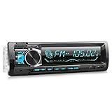 XOMAX XM-R279 Autoradio mit FM RDS, Bluetooth Freisprecheinrichtung, USB, SD, MP3, AUX-IN, 1 DIN