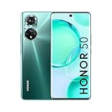 HONOR 50 5G SIM-freie Smartphone 6 GB + 128 GB mit 108-MP-Kamera, OLED-Display mit 120 Hz und 6,57 Zoll, Qualcomm SnapdragonTM 778G, 4300 mAh, Globale Version Emerald G