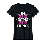 Damen I'm Alba Doing Alba Things Vornamen Spruch Geschenk T-S