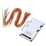 EVTSCAN Neueste 72-V-BMS-Lithium-Batterieladekarte, 20S 3,2-V-60-A-Lithium-Batterieladeschutzkarte BMS-Leiterplatte mit Balance-Ladeschutz Doppelfunk