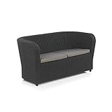 Shaf - Nova | Lounge Outdoor Sofa 2 Personen | Balkon Möbel für Terrasse oder G