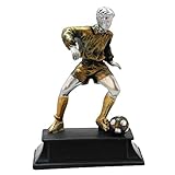 BESPORTBLE Figur Fußball Fußball Mann Harz Schmuck Praktische Wiederverwendbare Cupcake Topper Dekorative Verzierung für Büro zu H