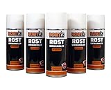 Rostio 5 x Epoxy Rostumwandler Spray 400ml Rostk