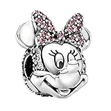 Annmors Maus Charme-Damen-Bead Charms-Anhänger 925 Sterling Silber Charm Bead für Chamilia und europäische Armbänder und Halsk