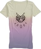 Burton Damen T-Shirt Tiger V Neck Recycled, Vanilla/Lilac, S, 13905100143